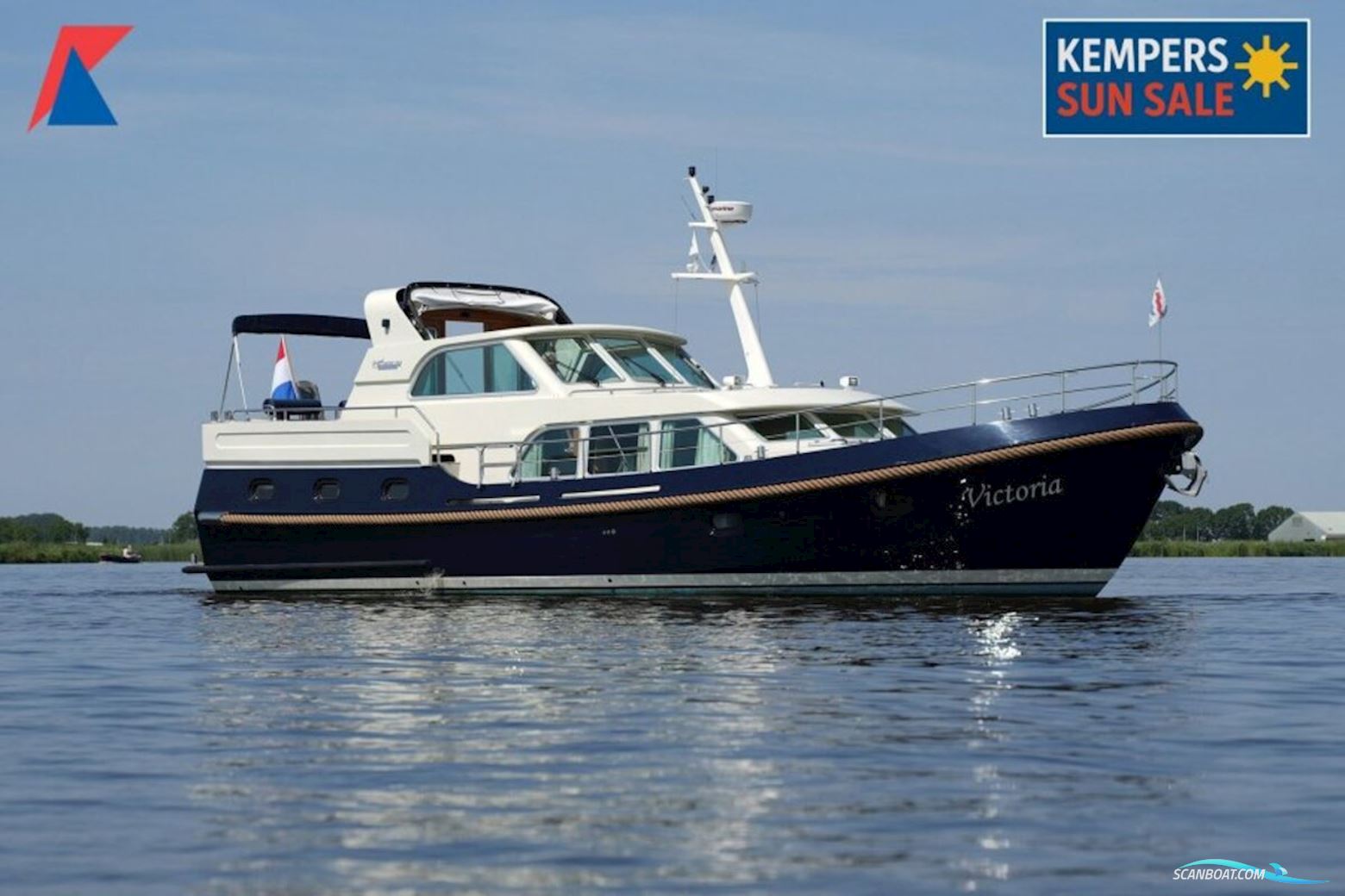 Linssen Grand Sturdy 500 Variotop Mark II Motorboot 2006, mit Vetus Deutz DT66 6-Cil motor, Niederlande