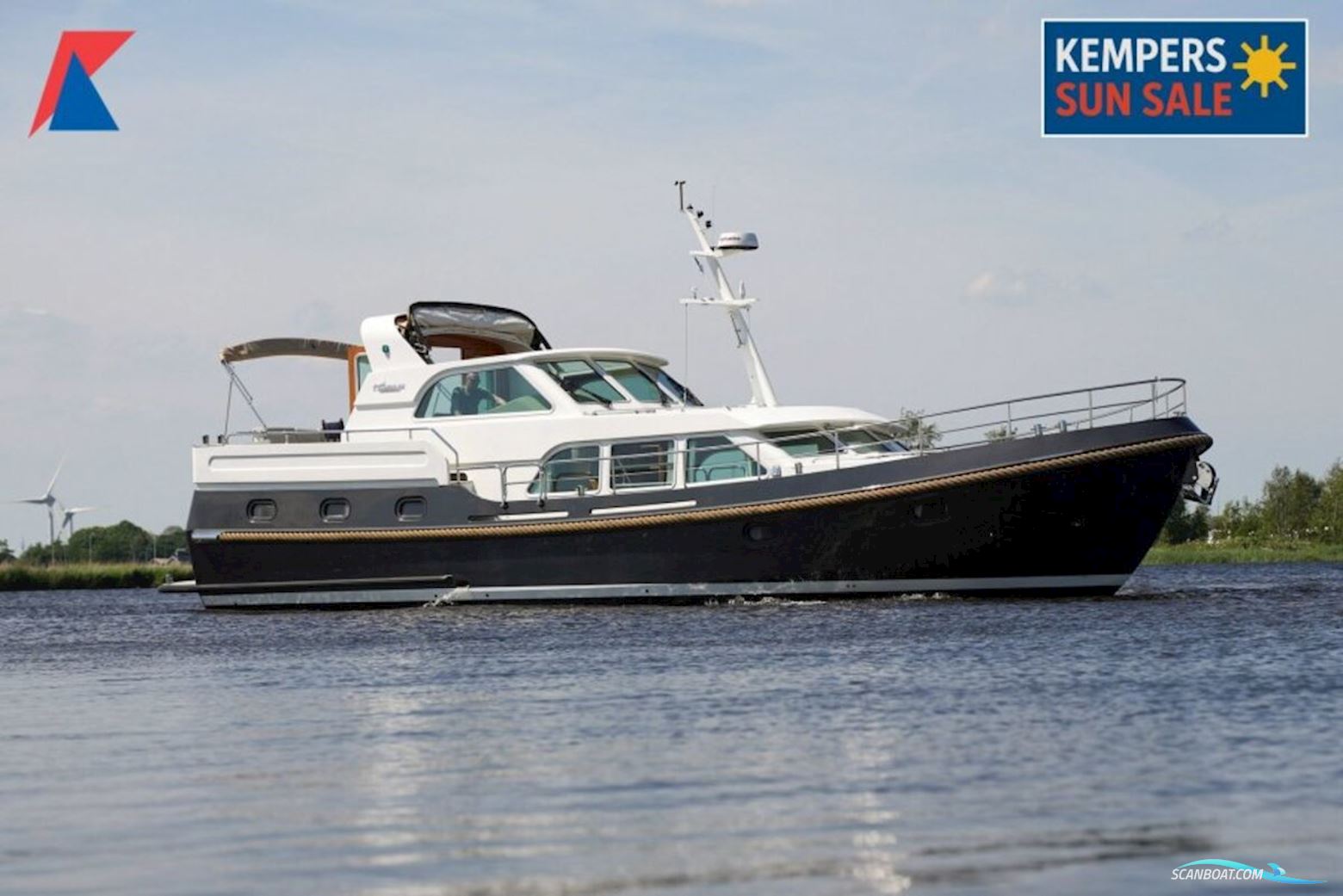 Linssen Grand Sturdy 500 Variotop Mkii Motorboot 2004, Niederlande