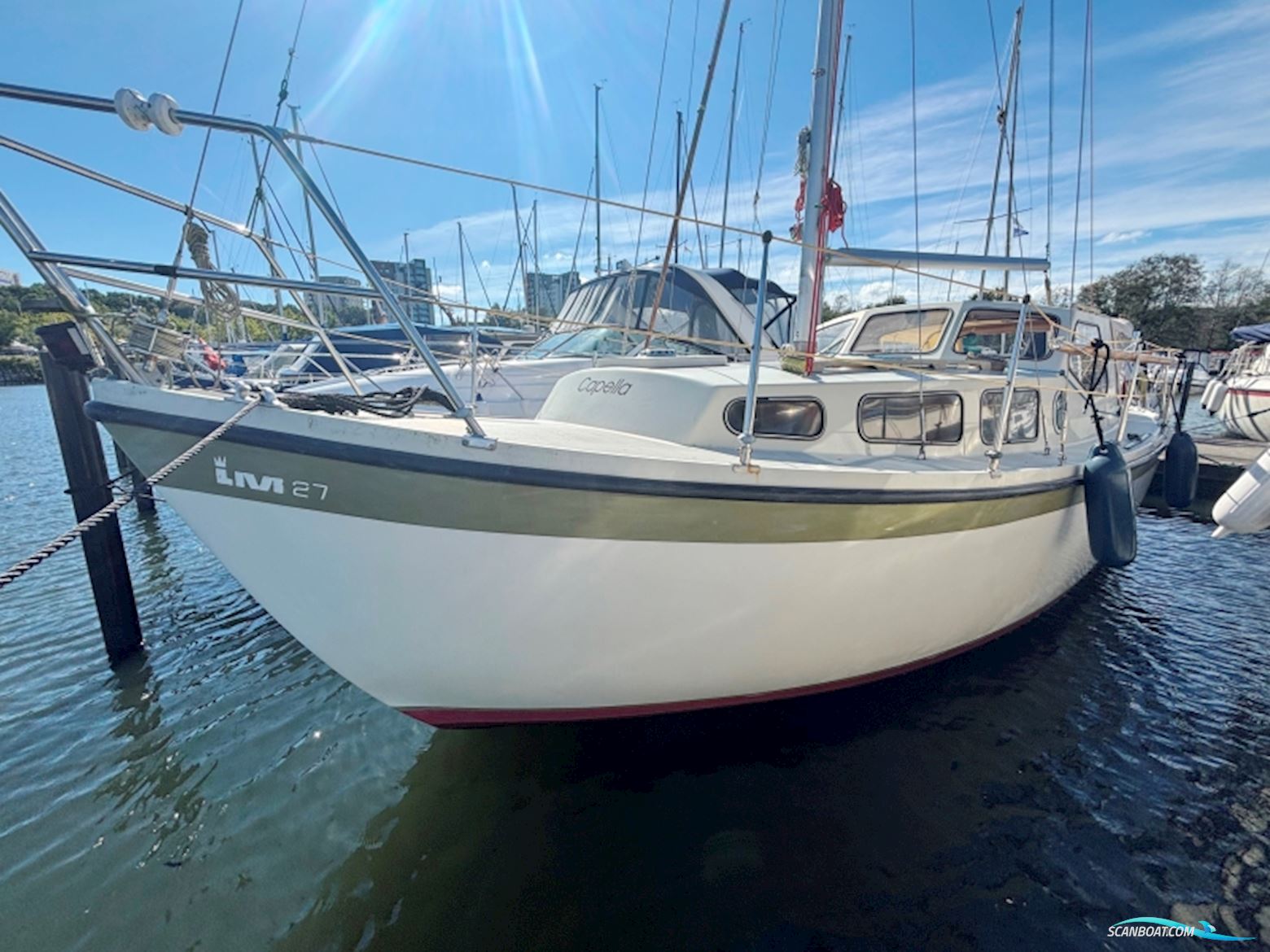 LM 27 Motorsejler Motorboot 1975, mit Yanmar motor, Dänemark