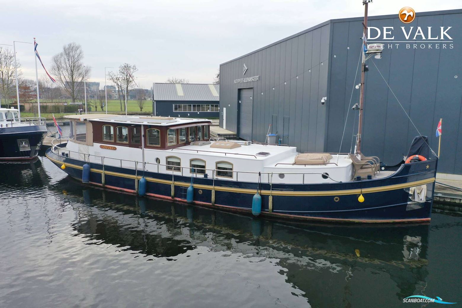 Luxe Motor 1900 Dutch Traveller Motorboot 2007, mit John Deere motor, Niederlande