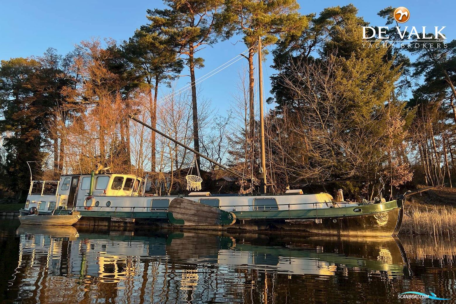 Luxe Motor Tjalk 23m Motorboot 1911, mit Perkins motor, Deutschland