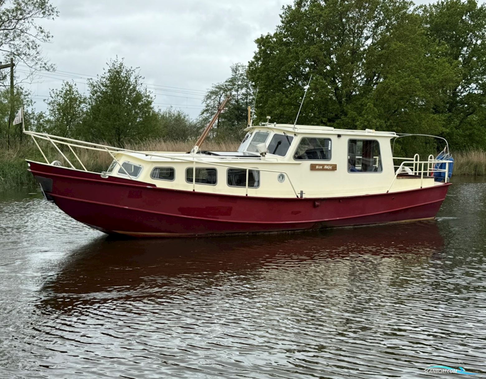 Maasland Vlet 1060 Motorboot 1972, mit Mercedes motor, Niederlande