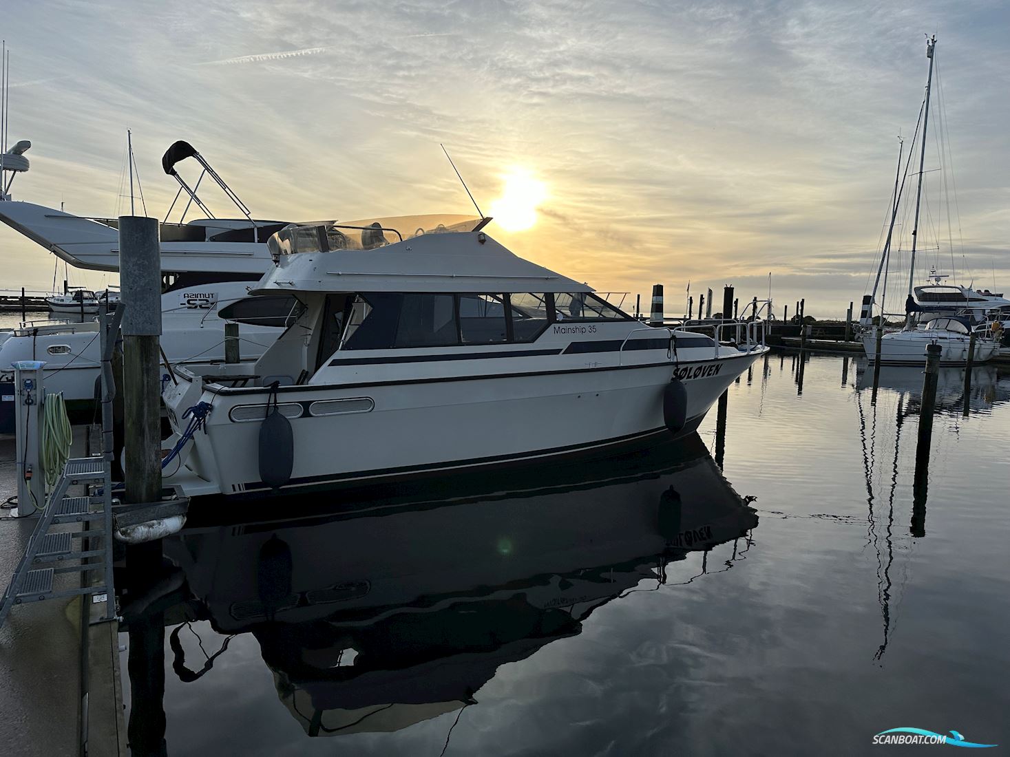 Mainship 35 Mediterranean Motorboot 1989, mit Detroit Diesel motor, Dänemark