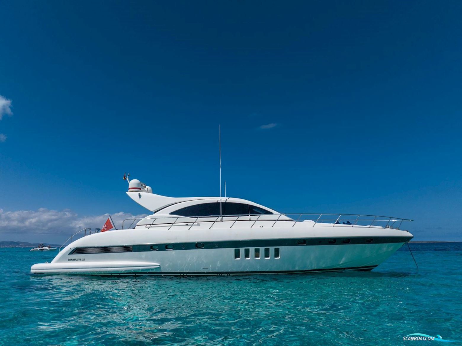 Mangusta 72 Motorboot 2002, mit Man D2842LE404 motor, Spanien