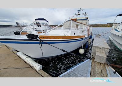 Marco Polo av Waxholm Motorboot 1984, mit Motor Volvo Tmd100A. Renoverad Till Nyskick Vid Installation, motor, Sweden