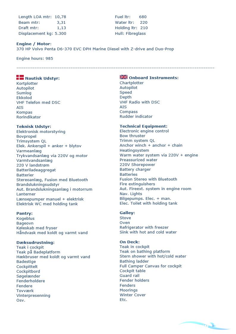 Marex 350 CC Cabriolet Cruiser