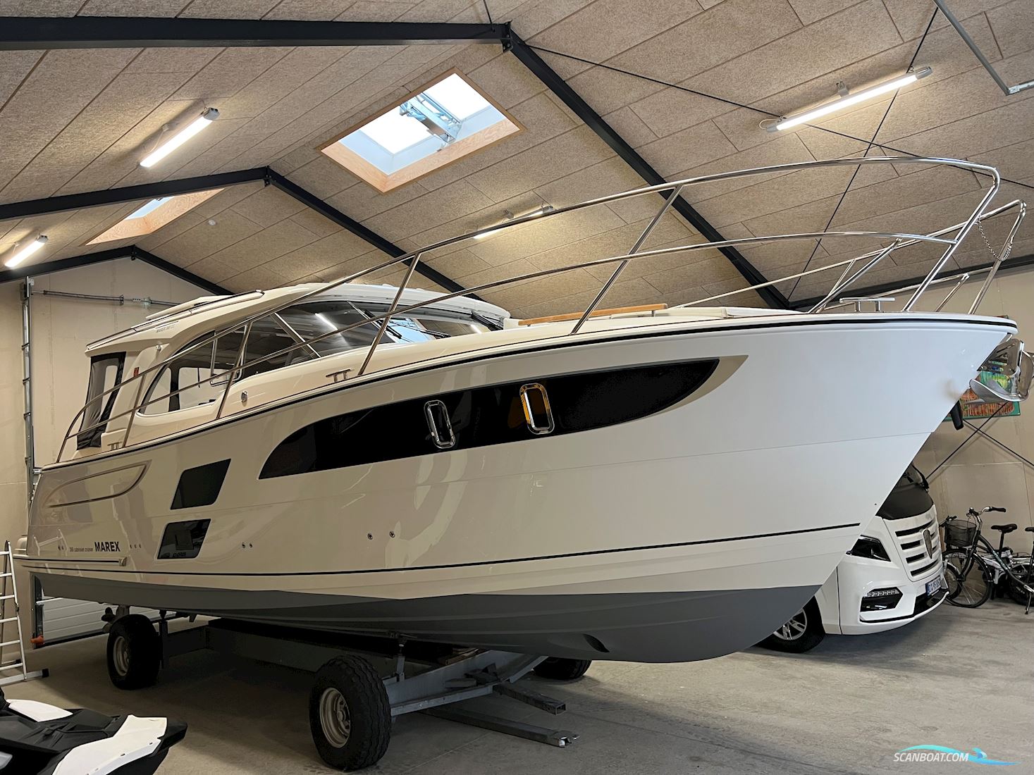 Marex 360 Cabriolet Cruiser Motorboot 2019, mit Mercury motor, Dänemark