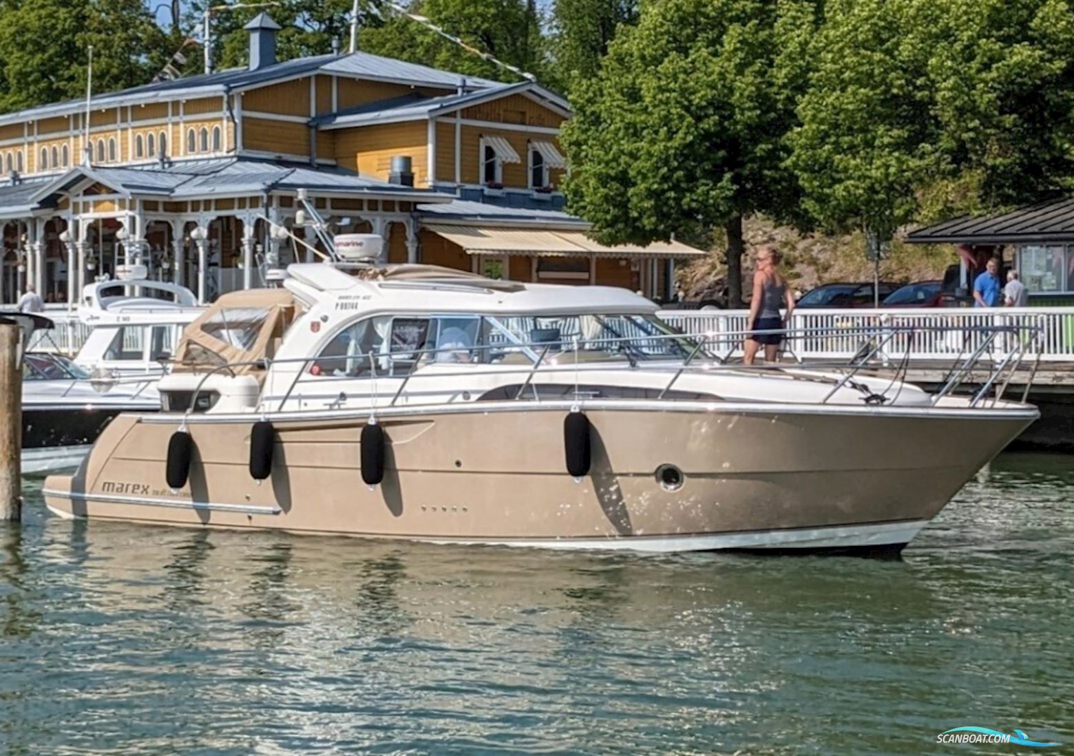 Marex 370 Aft Cabin Cruiser Motorboot 2010, mit Volvo Penta motor, Finland