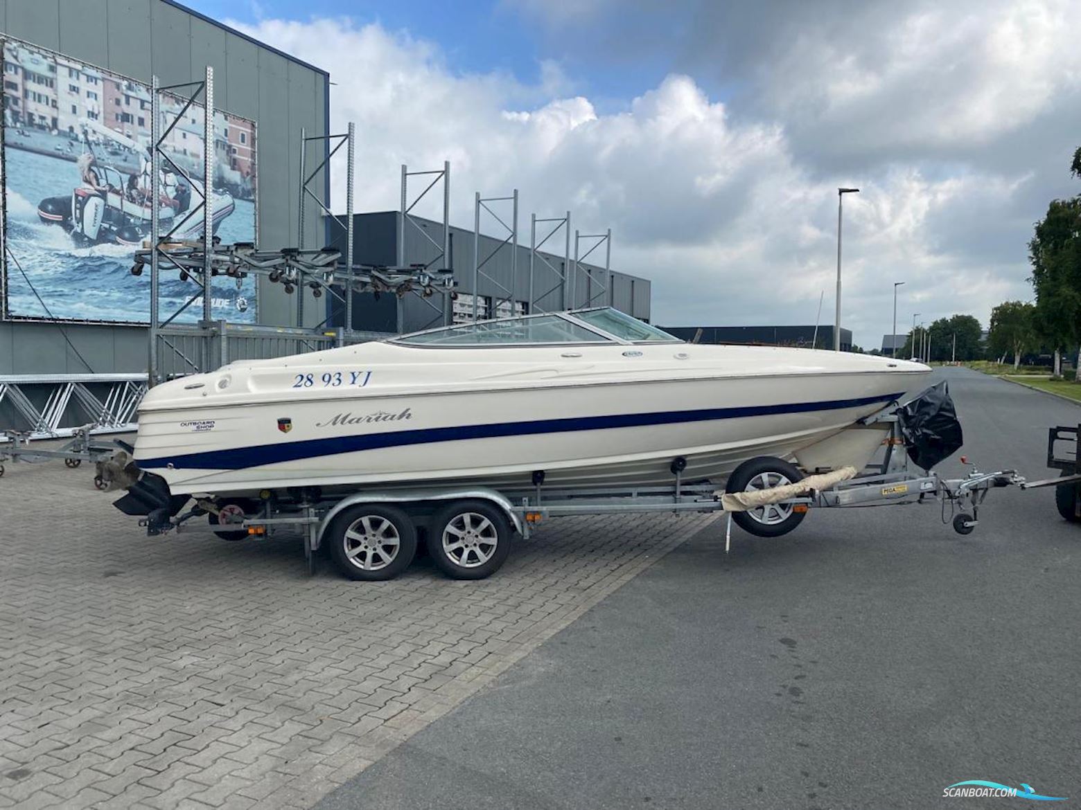 Mariah Sportboat SX 22 Bowrider Motorboot 2004, mit Mercruiser motor, Niederlande