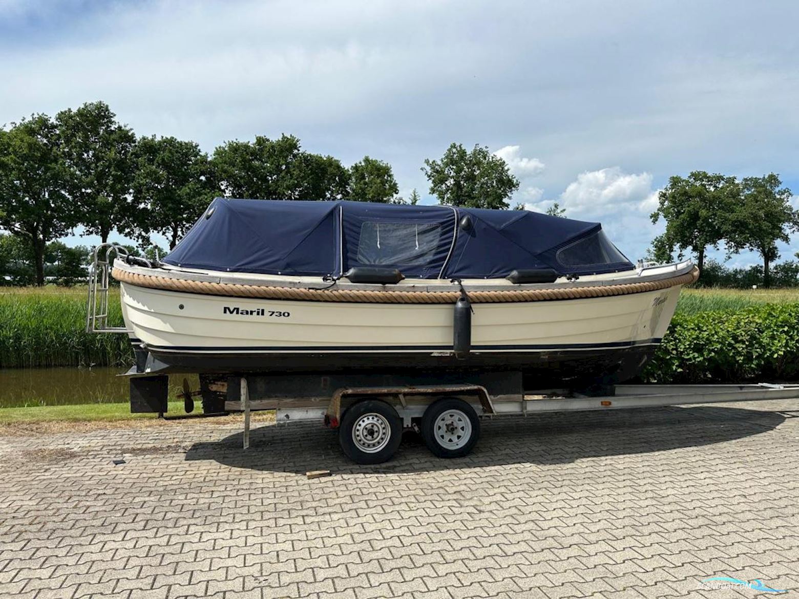 Maril 730 Motorboot 2008, mit Nanni Diesel motor, Niederlande
