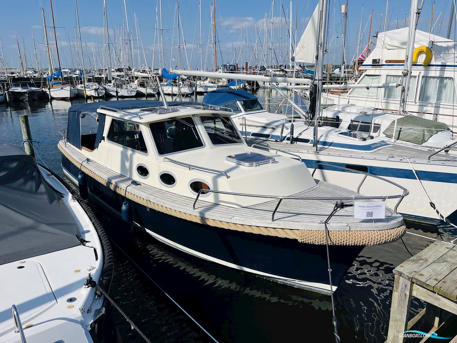Maril 900 Classic Motorboot 2001, mit Yanmar 4JH3-Hte motor, Dänemark