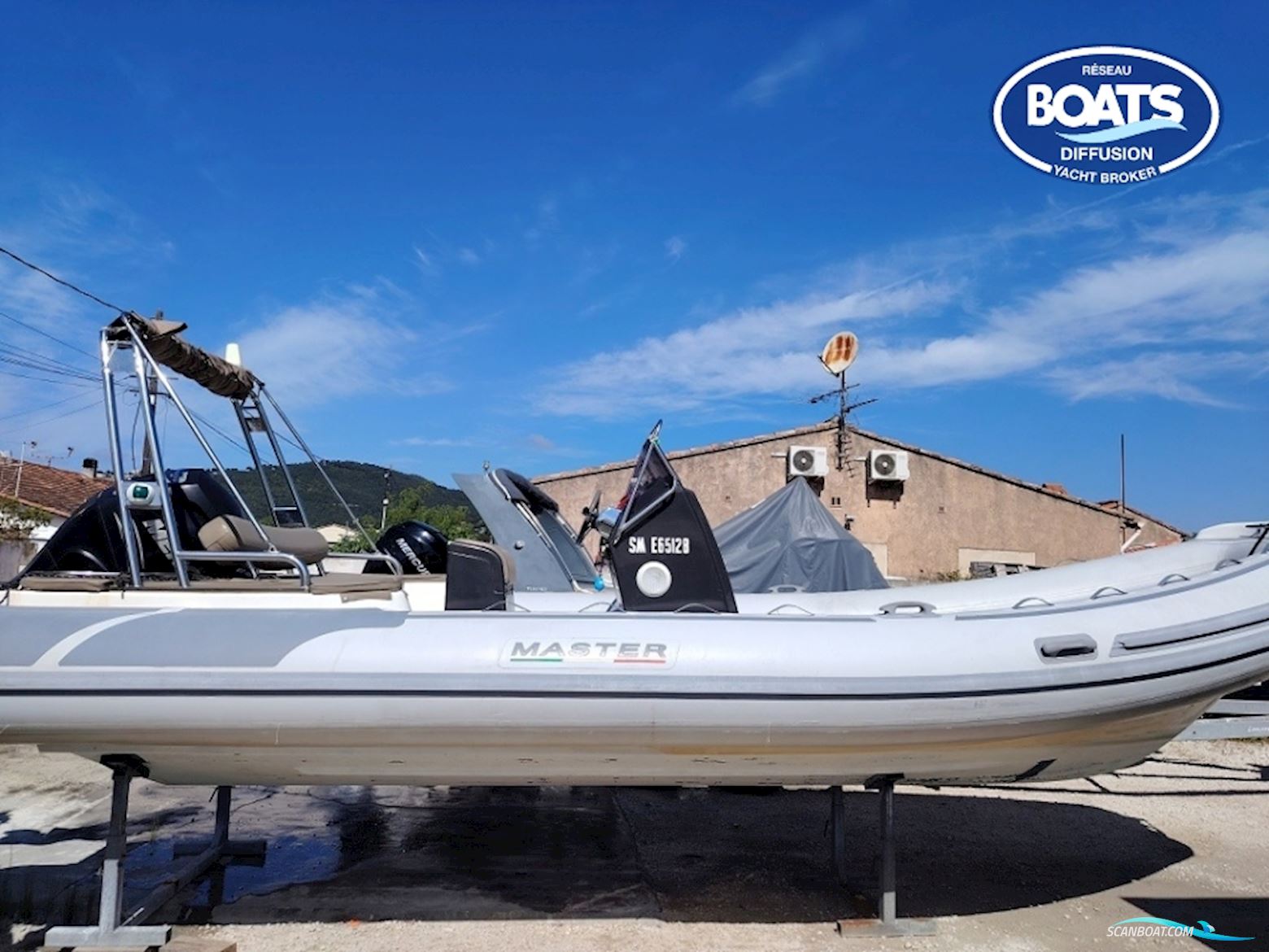 Master 730 Open Motorboot 2012, mit Mercury motor, Frankreich