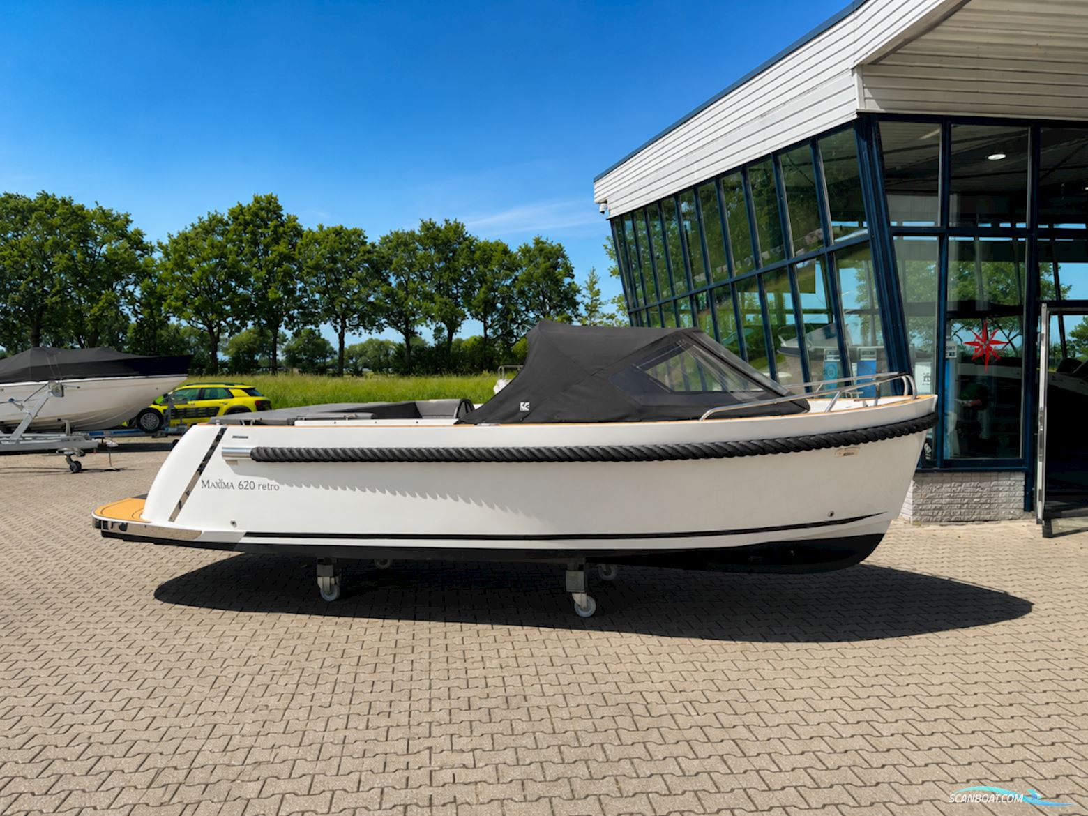 Maxima 620 Retro Tender Motorboot 2026, mit Suzuki motor, Niederlande