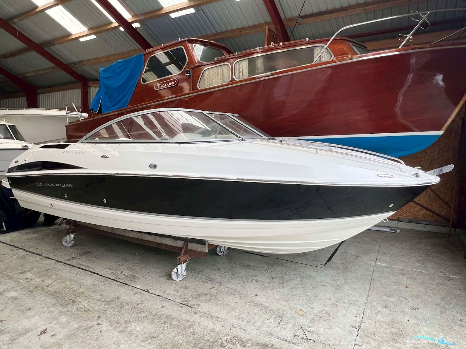 Maxum 2100SC3 V8 Motorboot 2007, mit Mercruiser 5,0L V8 TKS motor, Dänemark
