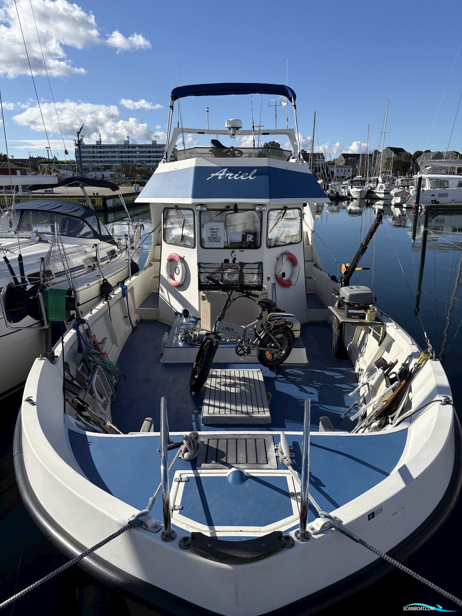 Merivene 1210 Fishmaster Trawler/dykkerbåd. NEDSAT