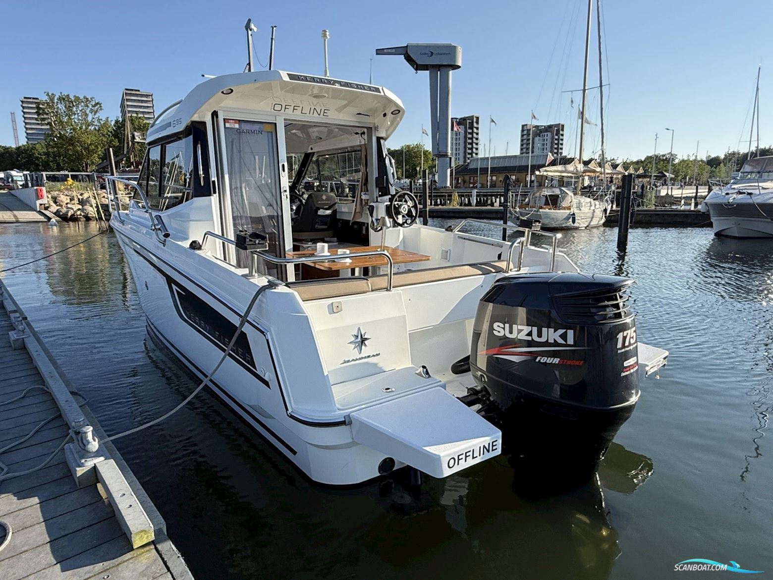 Merry Fisher 695 Med 175 hk