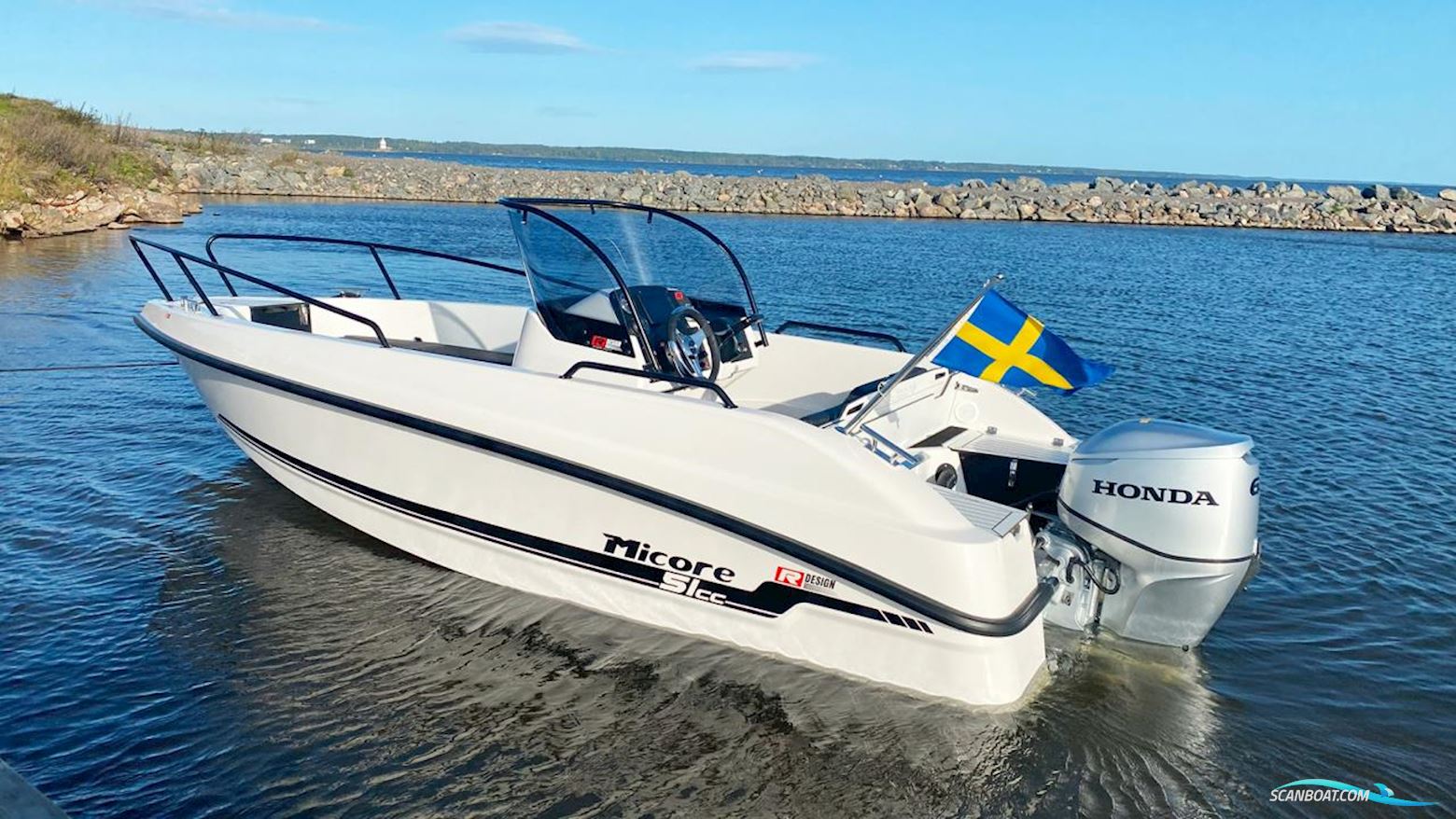 Micore 51 CC Motorboot 2025, mit Honda motor, Sweden