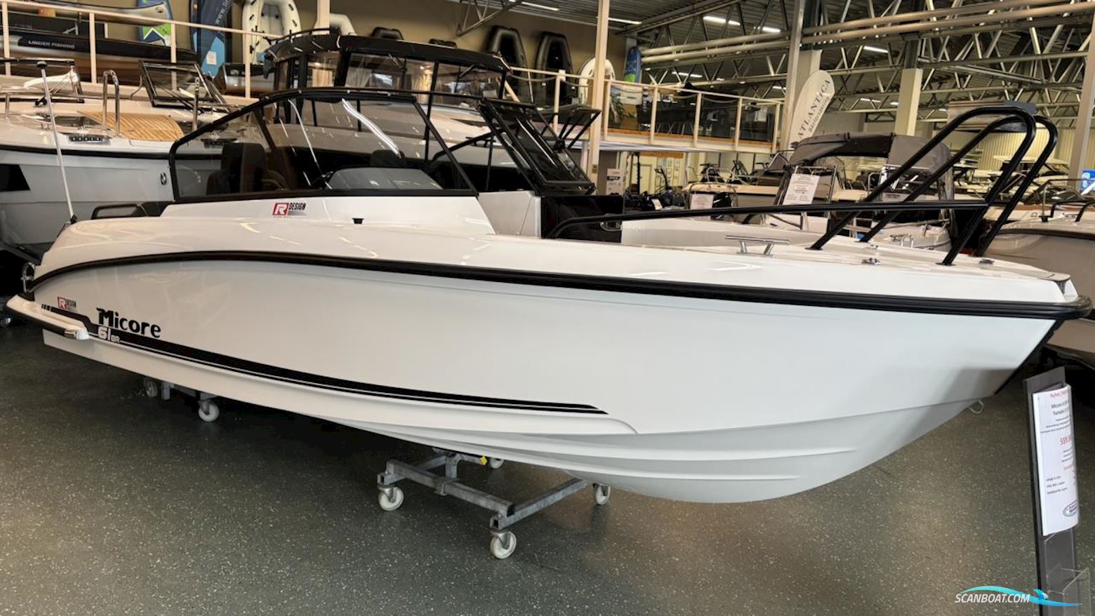 MICORE 61 BR Motorboot 2025, mit Mercury motor, Sweden