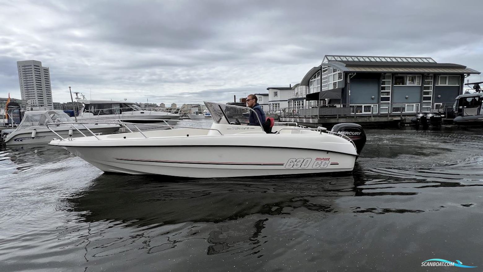 MICORE 630 CC OFFSHORE Motorboot 2012, mit Mercury motor, Sweden