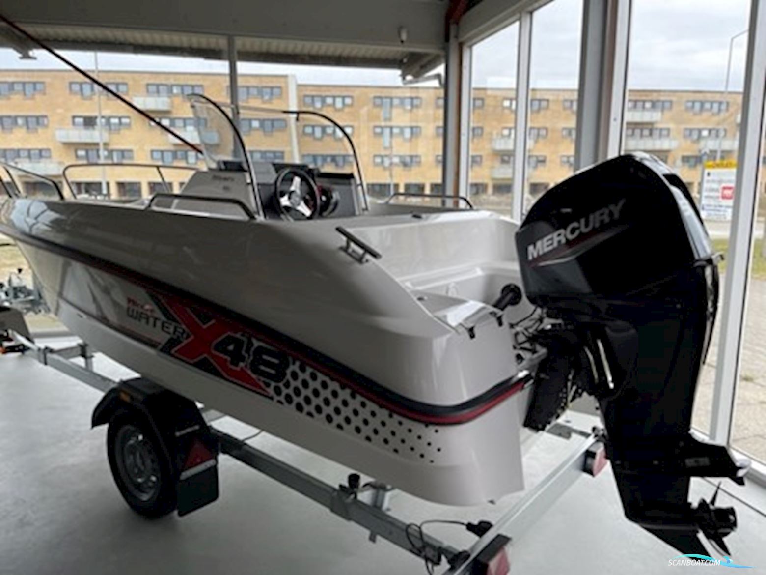 Micore XW48 SC Med Mercury F50 Efi Elpt Motorboot 2024, Dänemark