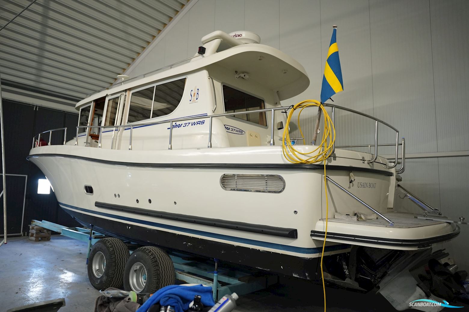 Minor 37 Wrs Motorboot 2007, mit Volvo Penta 2X D6 350 motor, Sweden