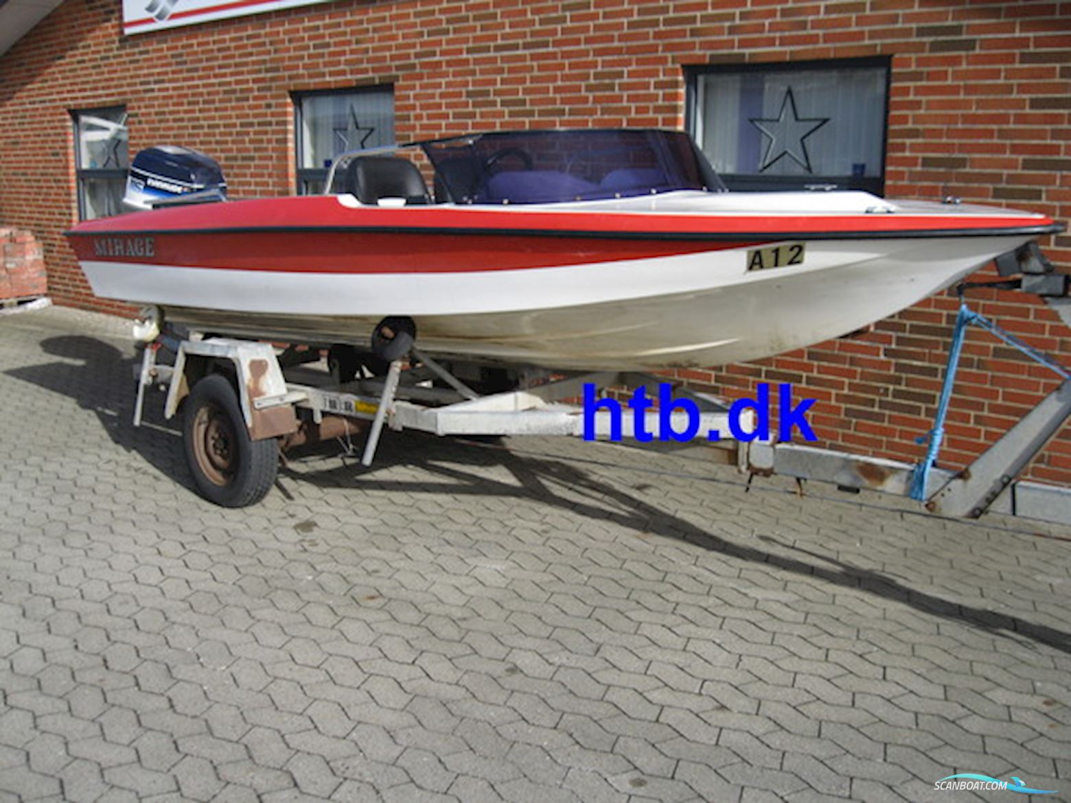 Mirage Powerboat 15,6" m/Evinrude 115 hk V4 - NU Nedsat KR. 10.000,- !