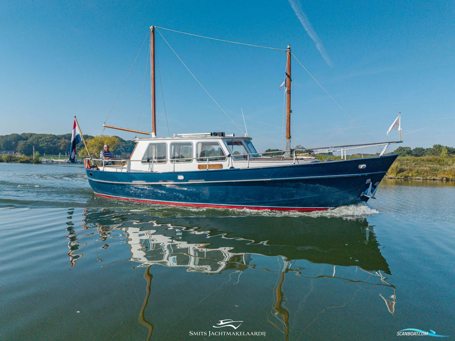 Molenmaker & Mantel Kotter 11.50 OK Motorboot 1975, mit Daf motor, Niederlande