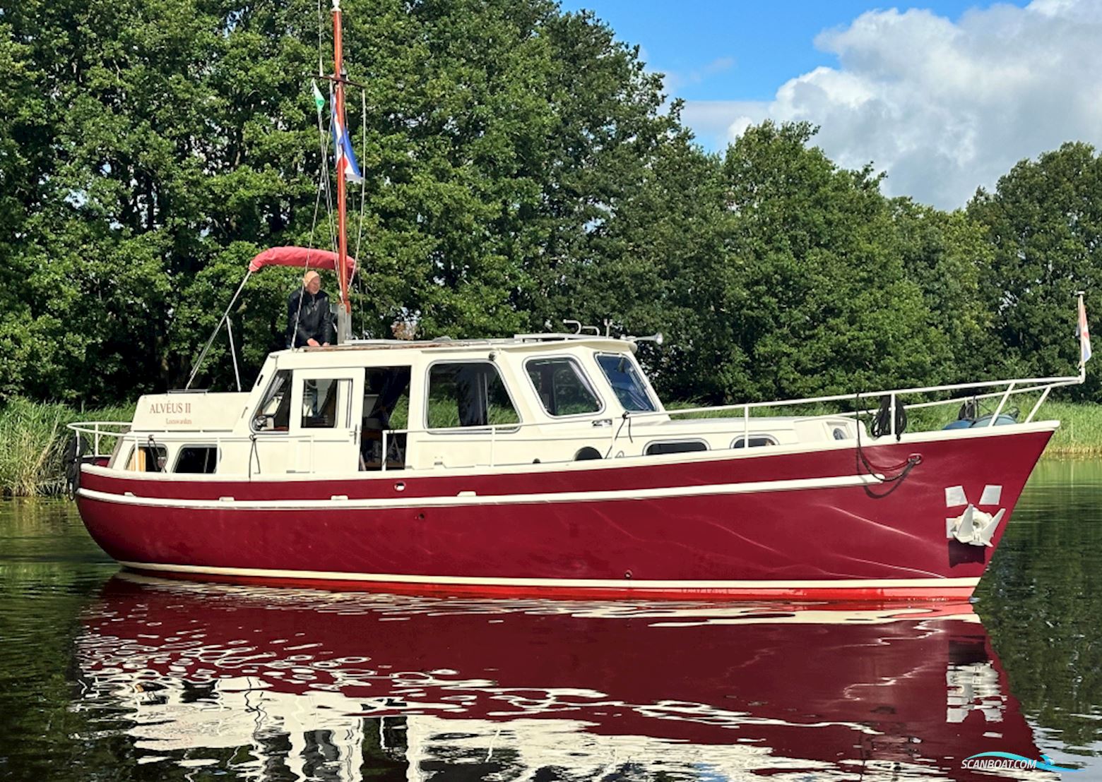 Molenmaker & Mantel Kotter Motorboot 1969, mit Peugeot motor, Niederlande