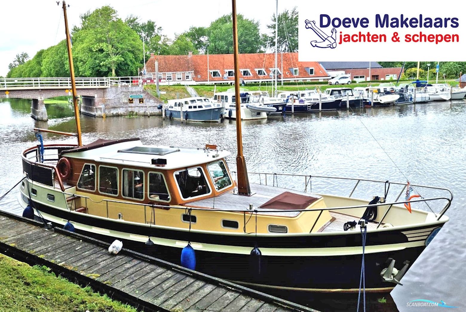 Molenmaker en Mantel Kotter 11.65 AK Motorboot 1994, mit Daf<br />DA 475 motor, Niederlande