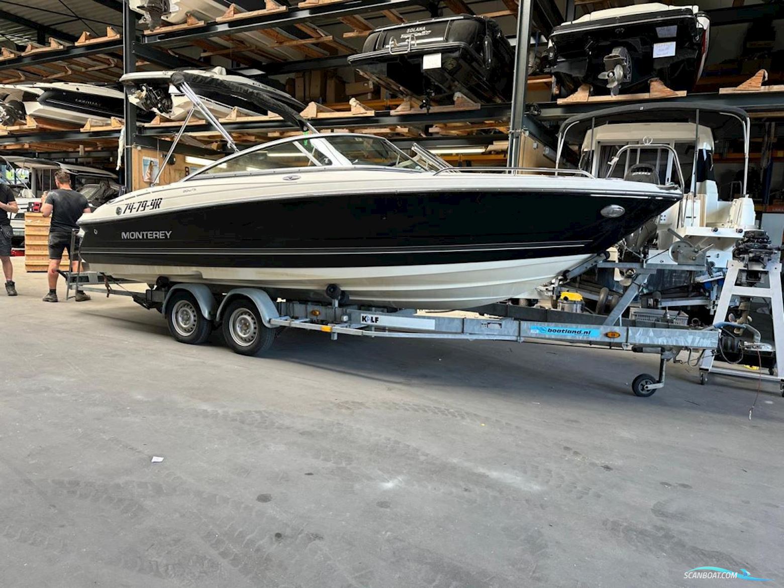 Monterey 204 FS Bowrider Motorboot 2012, mit Volvo Penta motor, Niederlande