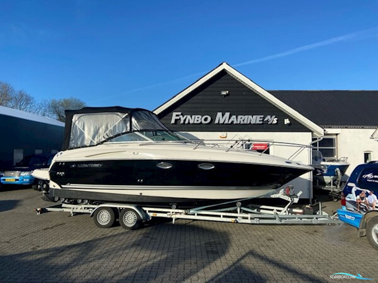 Monterey 250 CR Sport Cruiser Motorboot 2007, mit Mercruiser motor, Dänemark