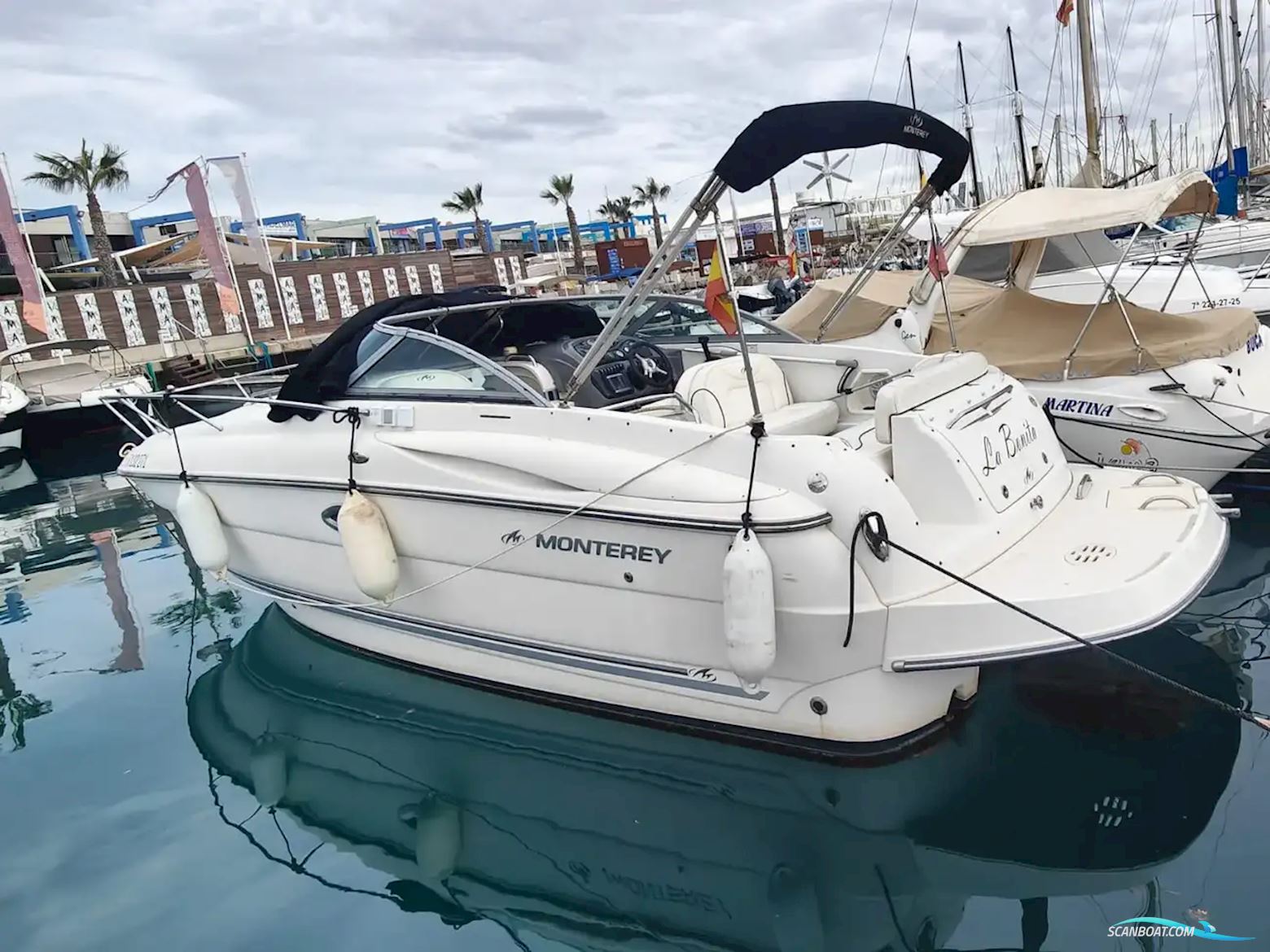 Monterey 275 Scr Motorboot 2008, mit Mercruiser motor, Spanien