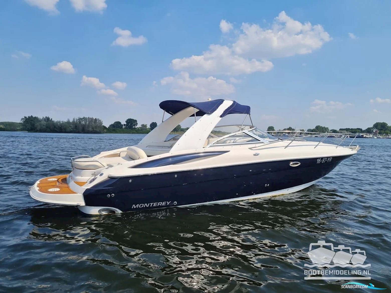 Monterey 298 SC Motorboot 2003, mit Mercruiser motor, Niederlande