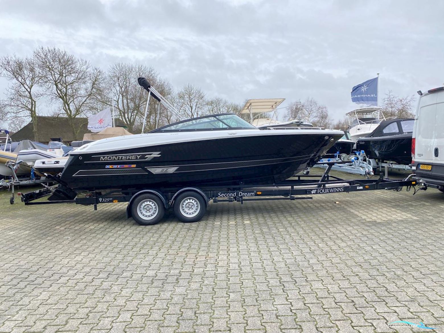 Monterey Boats 218 Supersport Bowrider Motorboot 2023, mit Mercruiser 4.5Liter Mpi Dts motor, Niederlande