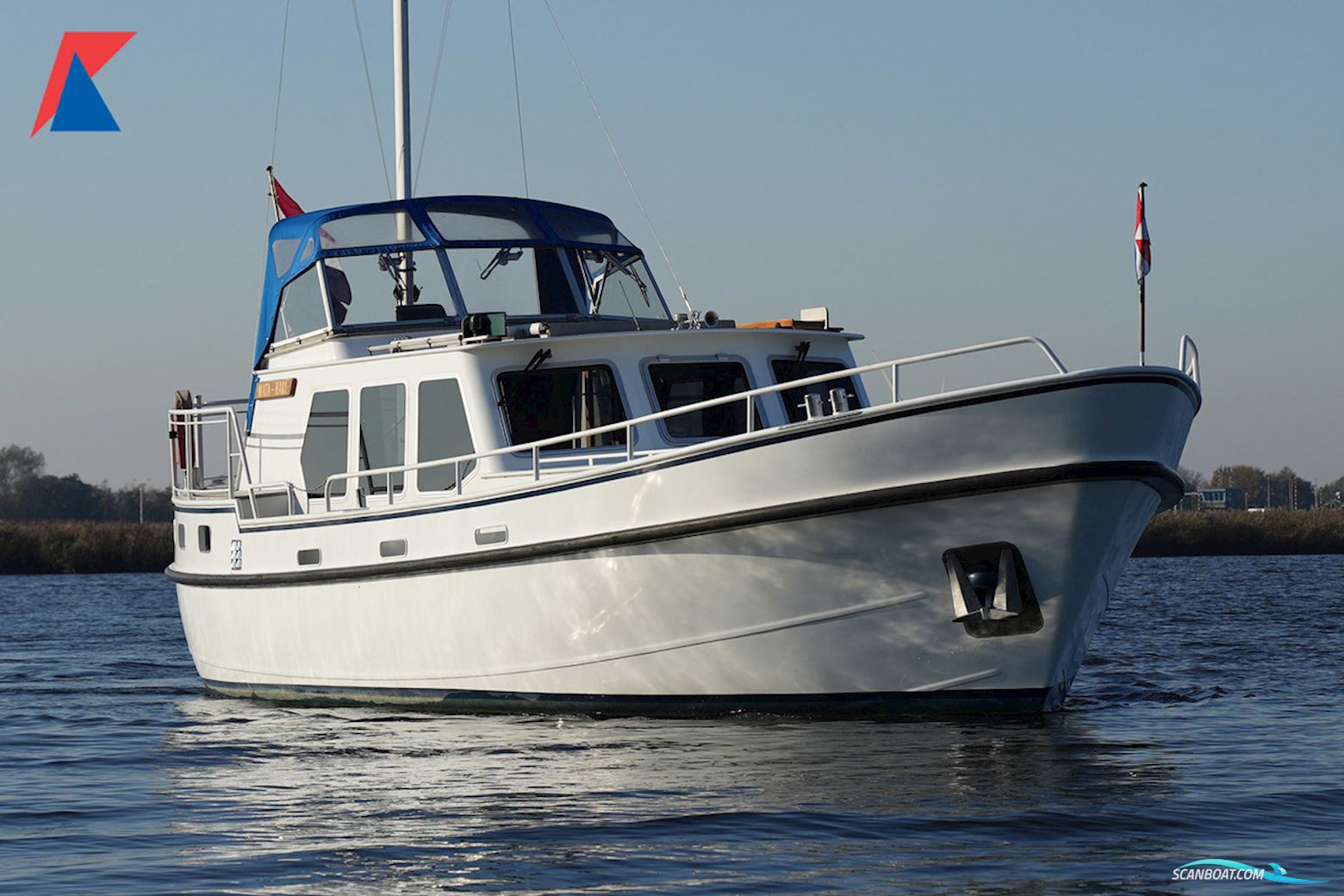 Monty Bank 1250 Kotter Motorboot 1993, Niederlande