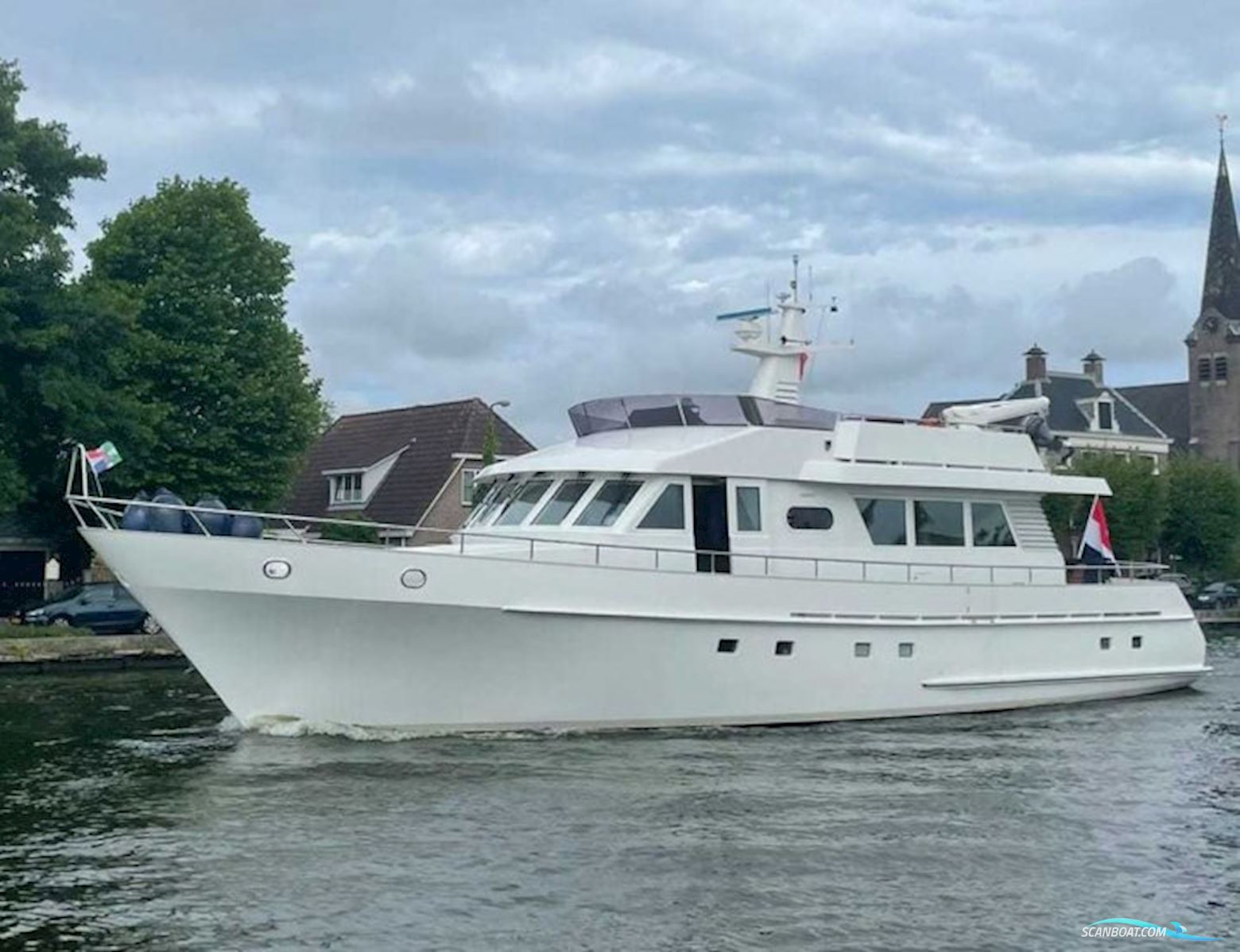 Moonen 72 Motorboot 1987, mit Volvo Penta Tamd61A motor, Niederlande