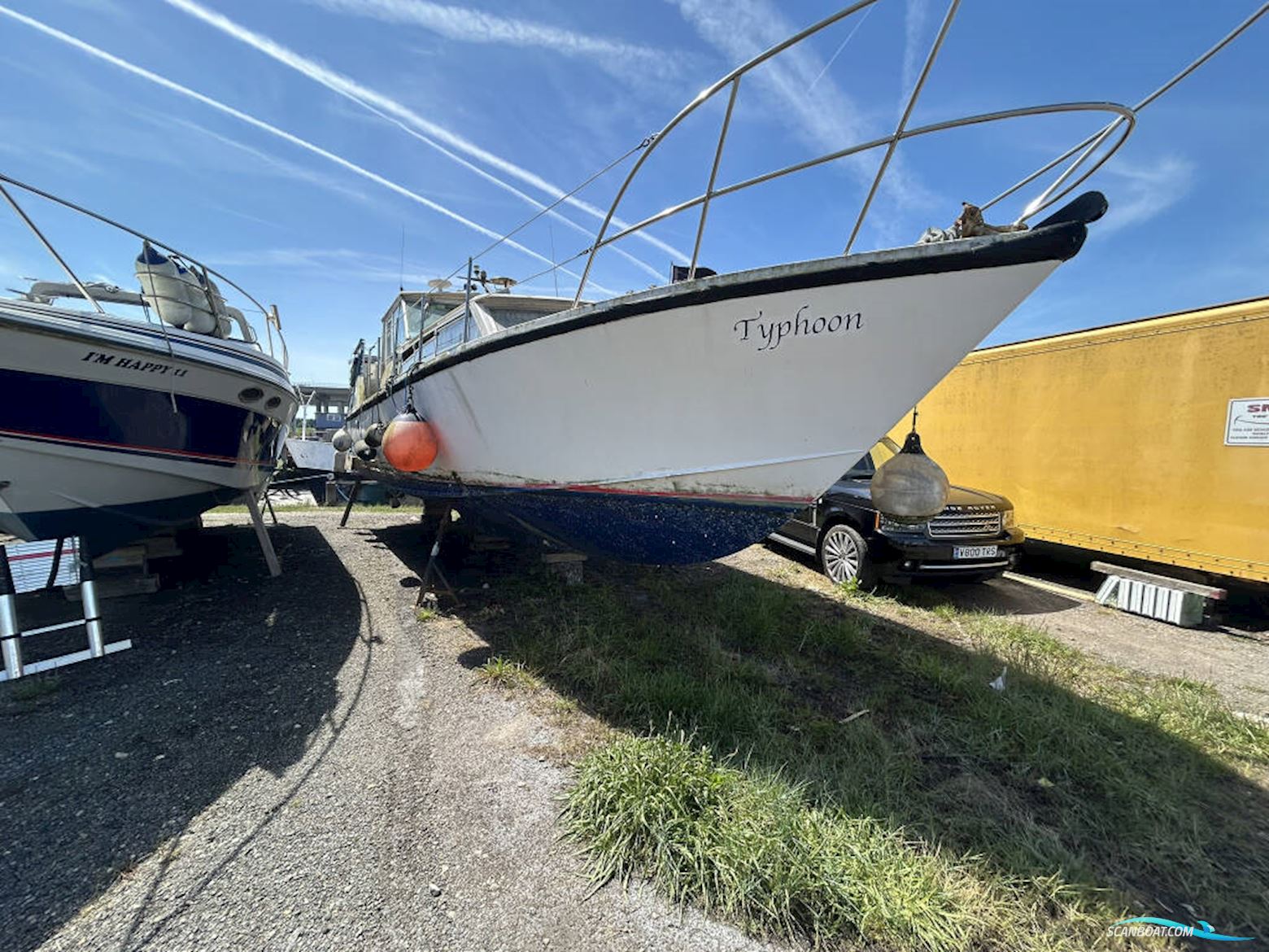 Moonraker 36 Motorboot 1974, mit Perkins 6354 motor, England
