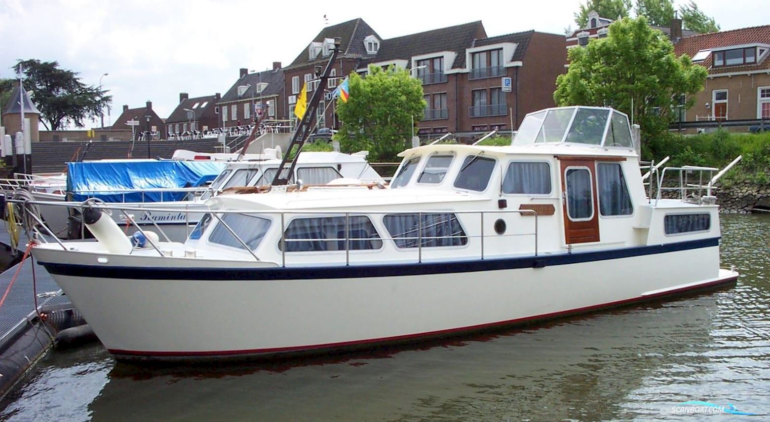 Motor Yacht Rijo Kruiser 10.95 AK Cabrio Motorboot 1975, mit Samofa Mitsubishi motor, Niederlande