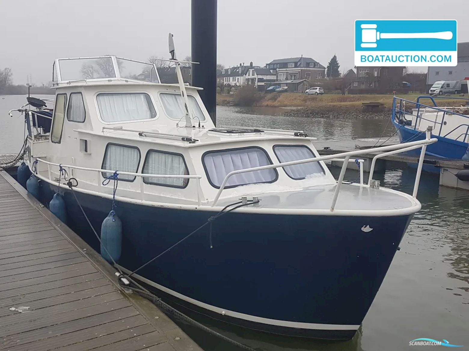 Motorboat 850 Motorboot 1970, mit Mercedes motor, Niederlande