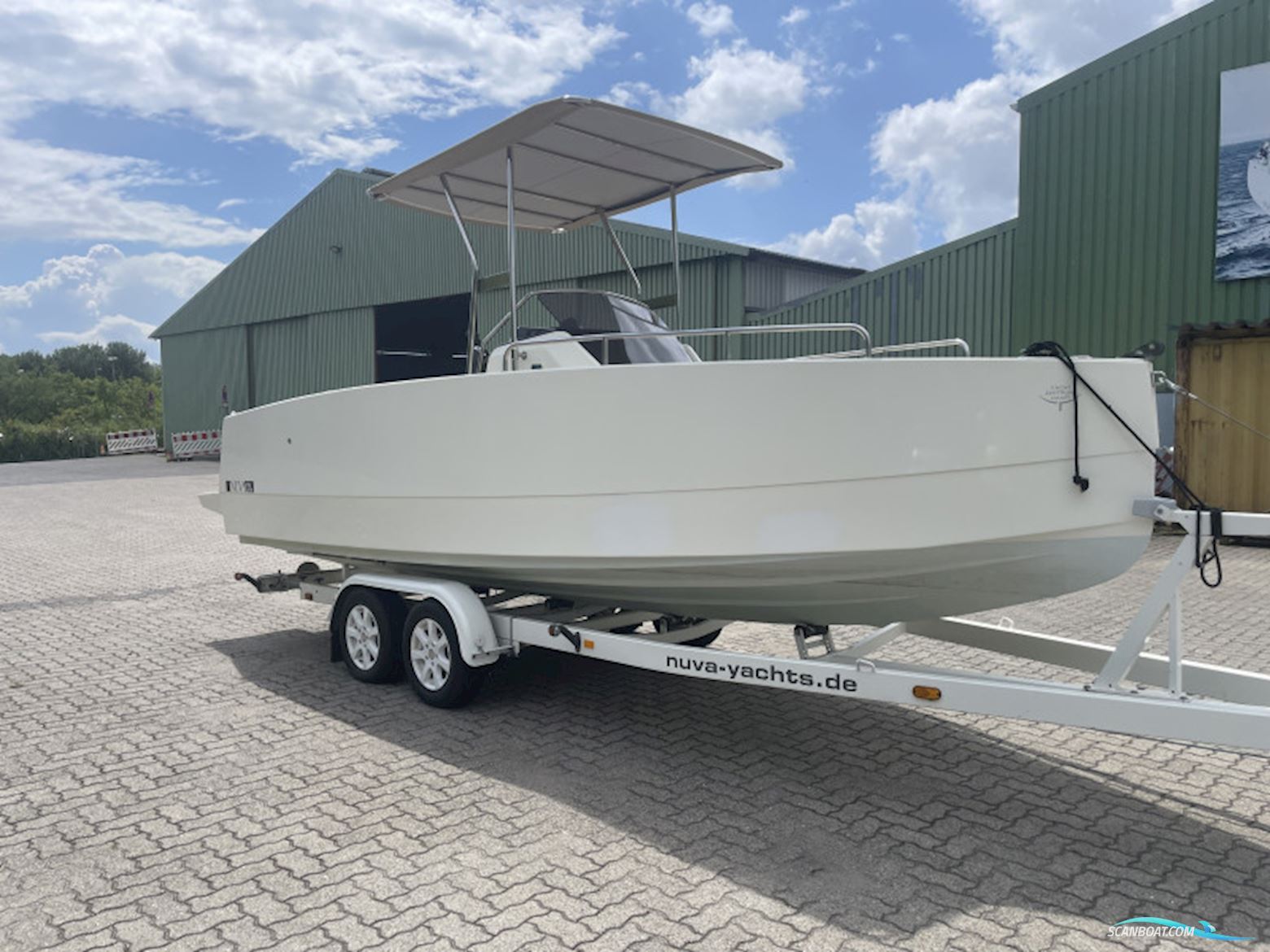Motorboot - Nuva M6 open Motorboot 2019, mit Marcury 115 motor, Deutschland