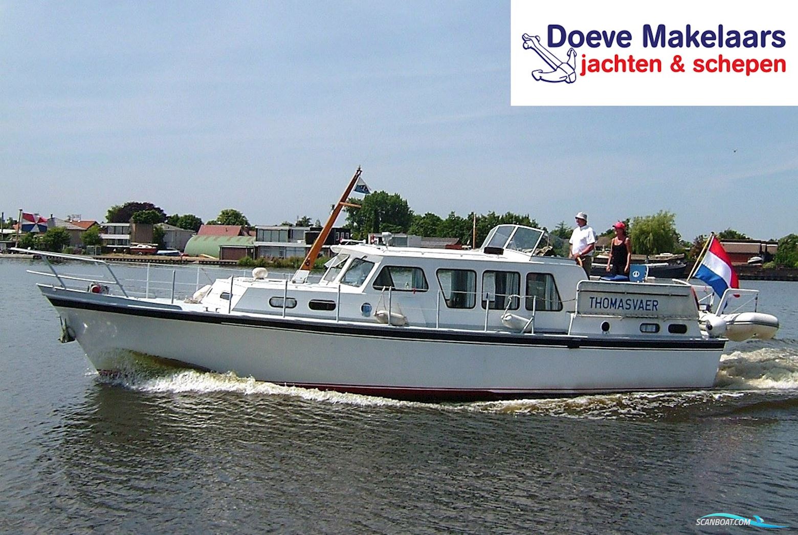 Motorjacht 13.05 Tsdy Motorboot 1965, mit 2x Thornycroft<br />2x 220 D motor, Niederlande