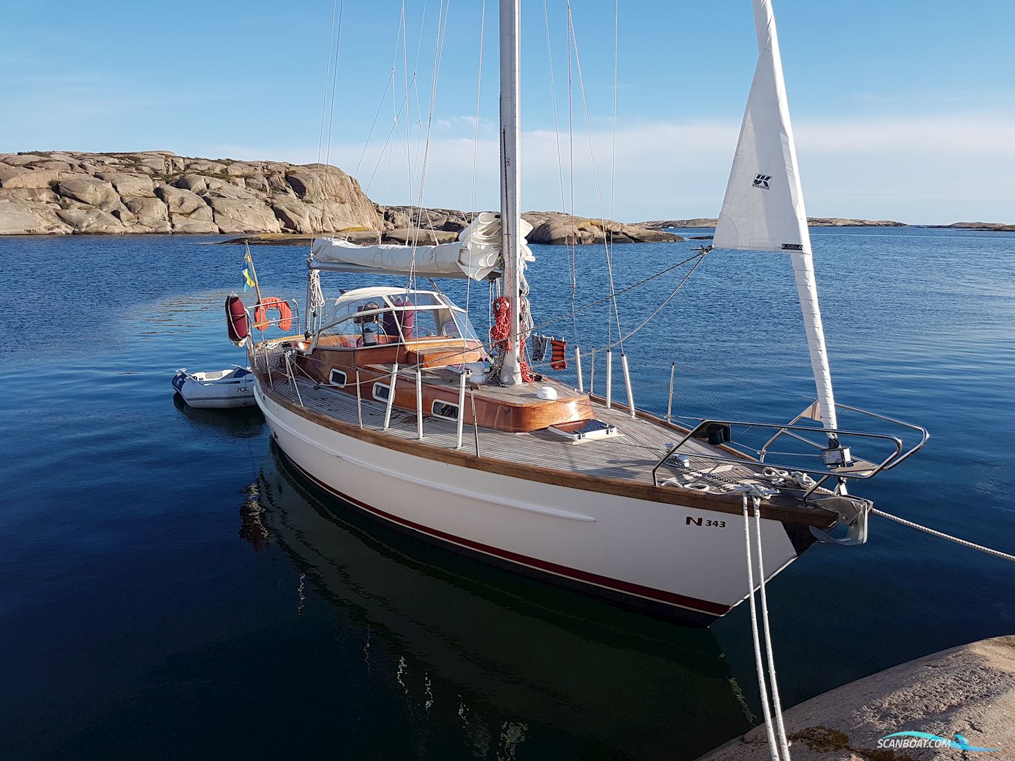 Najad 343 Motorboot 1983, mit Volvo Penta D2-55 -2009 motor, Sweden