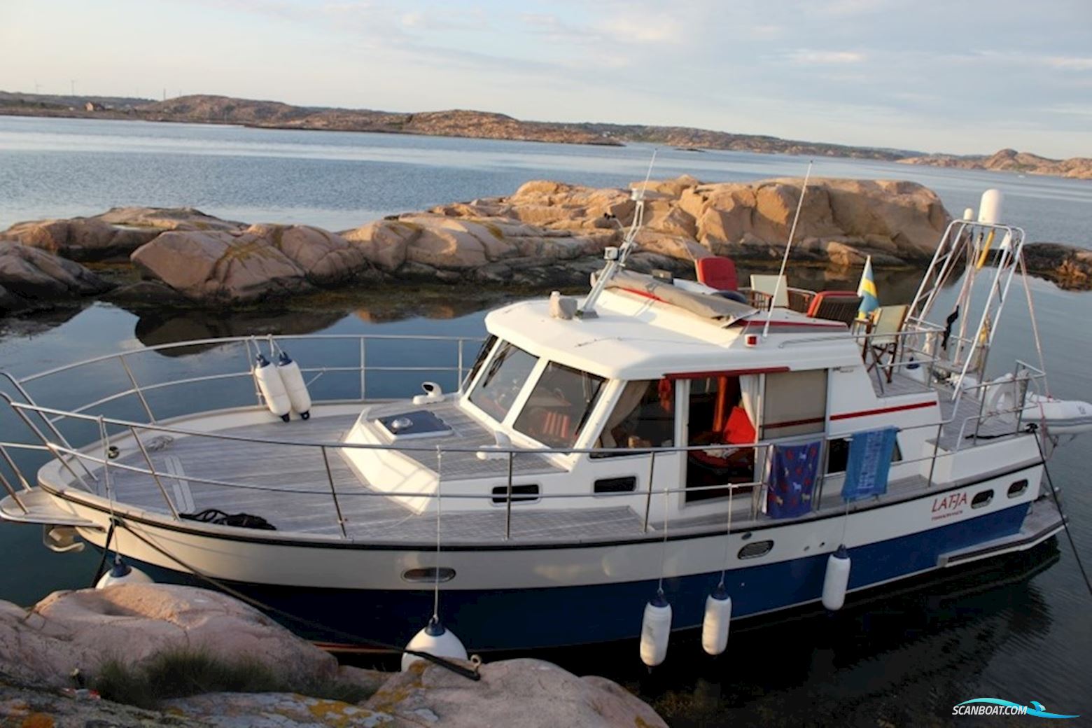 Najad Trawler 37 Flyb.