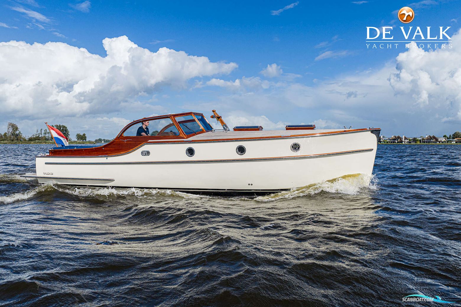 Nauda 34 Motorboot 2007, mit Yanmar motor, Niederlande