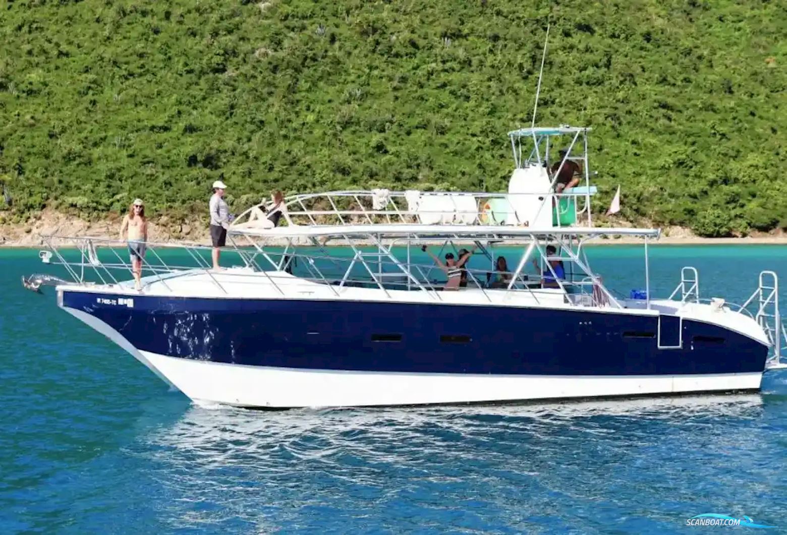 Naval Yachts Day Charter 45 Motorboot 2012, Virgin Islands