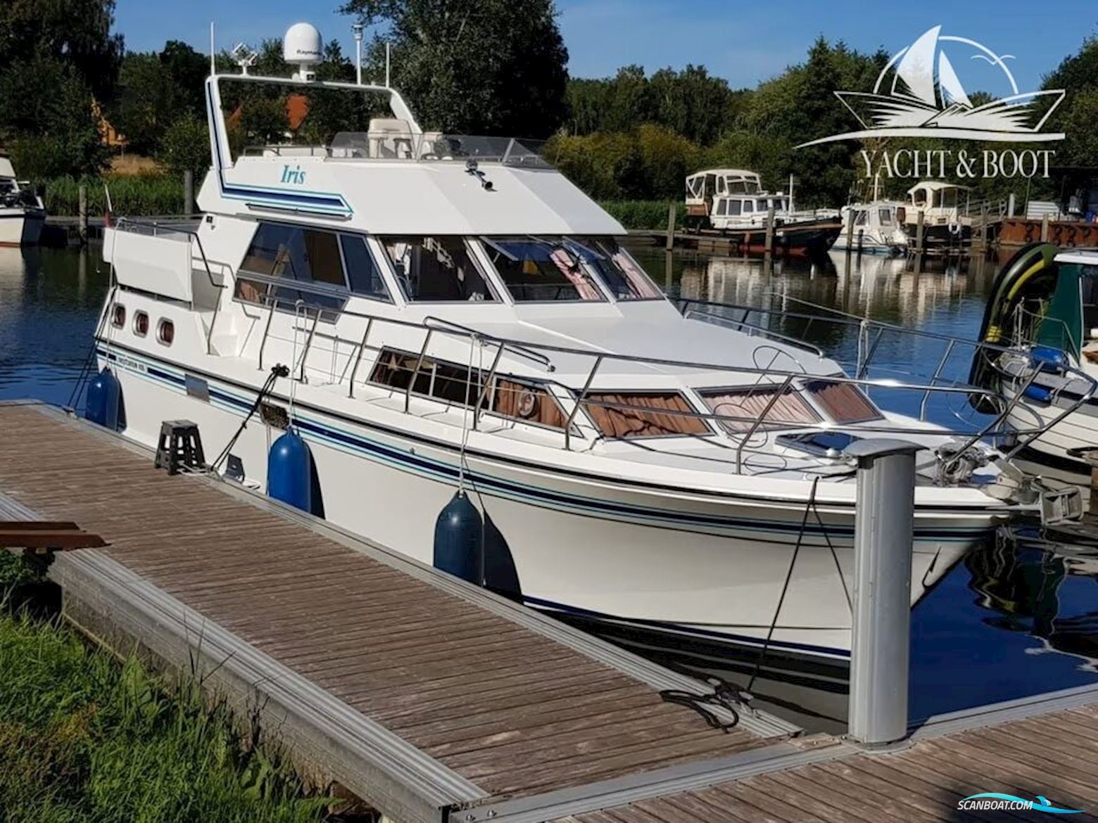 Neptunus 106 AK Fly Motorboot 1992, mit Volvo Penta motor, Deutschland
