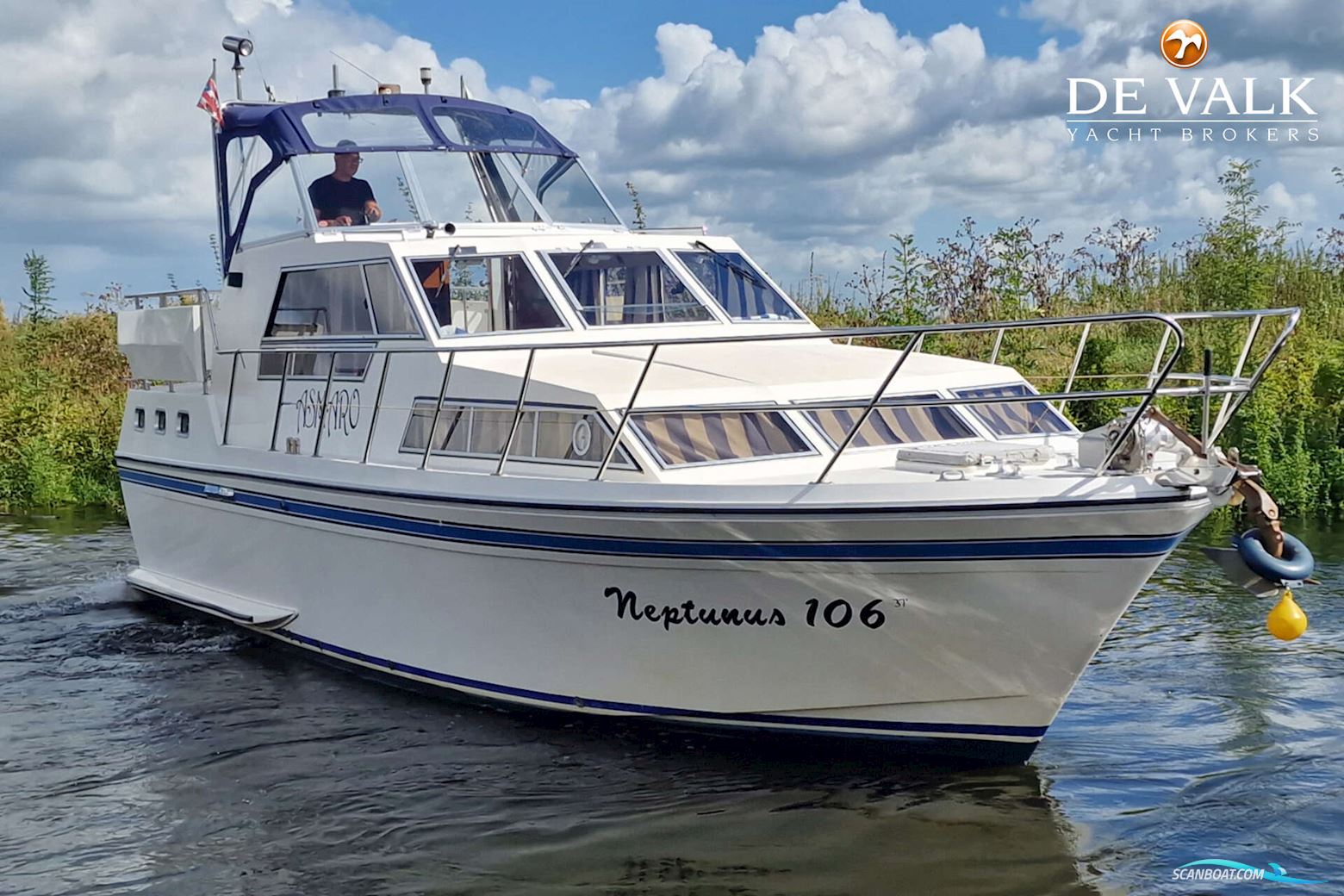 Neptunus 106 Motorboot 1990, mit Volvo Penta motor, Niederlande