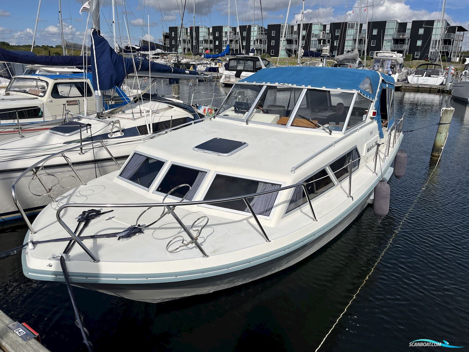 Nidelv 28, 1988 - Aalborg Motorboot 1988, mit Yanmar 4LH-Hte / Gear Kanzaki KM5A motor, Dänemark
