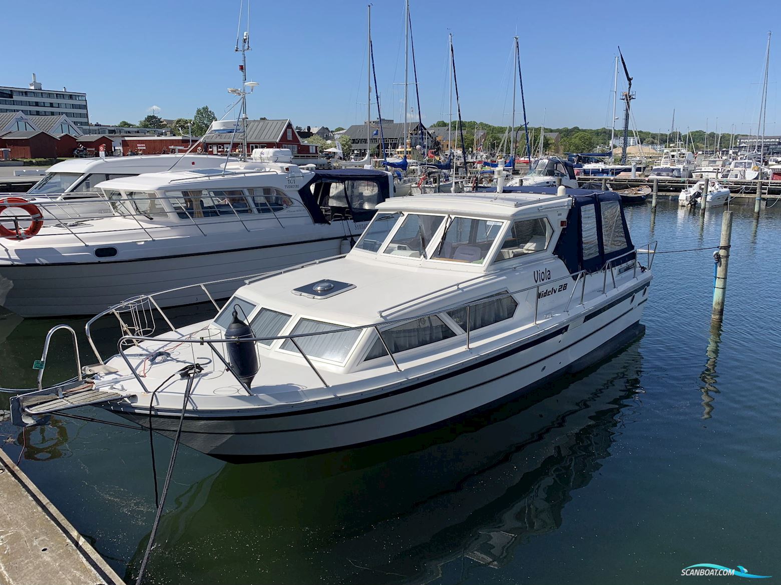 Nidelv 28 Classic HT Motorboot 1992, mit Volvo Penta TMD41B motor, Dänemark