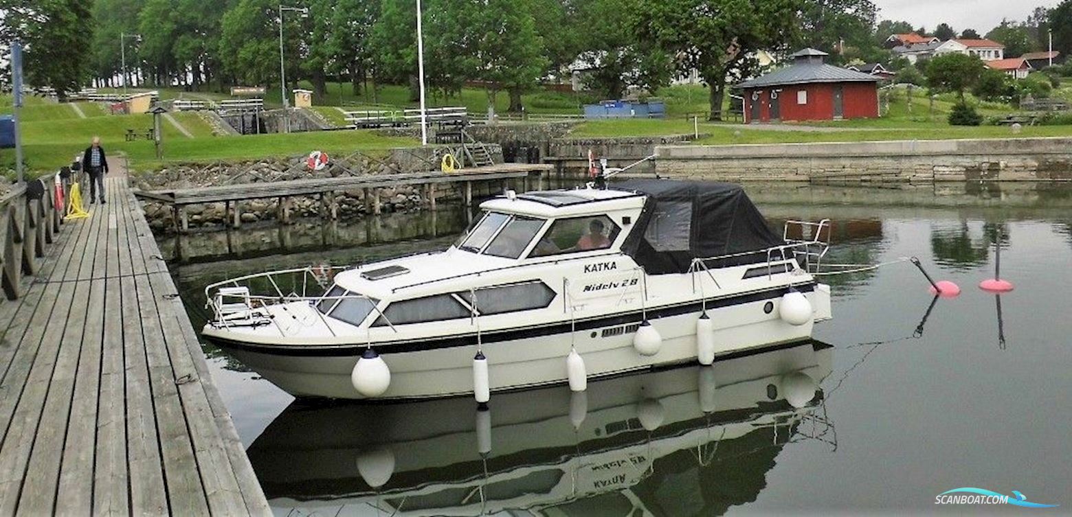 Nidelv 28 HT Motorboot 1987, mit Volvo Penta motor, Dänemark